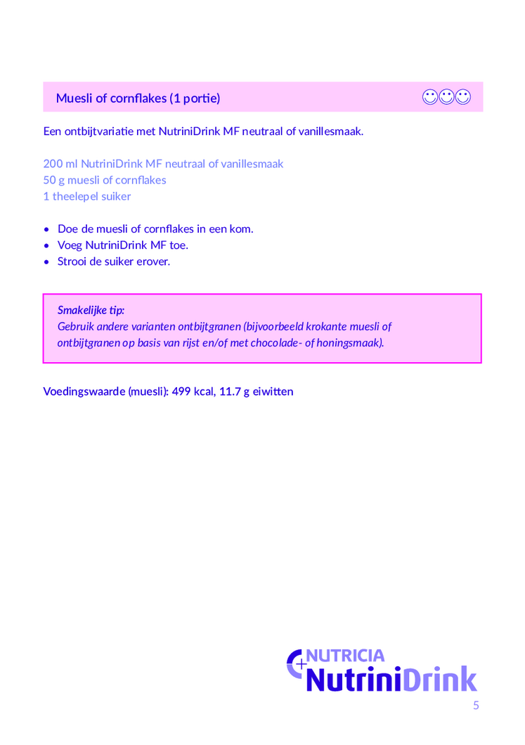 NutriniDrink Multi Fibre Neutraal afbeelding van document #5, informatiefolder